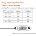 Doxgo Digital Kitchen Cooking Meat Food Thermometer with Ultra Fast Accurate Instant Read, BBQ Grill Milk (White)