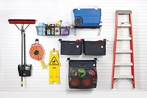Orange Aluminum EZ Slat Wall Garage Storage Shelving System Screw-In Tracks 4' Length - 1/8" Panel (2 Count)