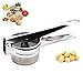 DenSan Potato Ricer Stainless Steel Potato Ricer/Fruit and Vegetables Masher Food Ricer Large Capacity 420ml-100% Stainless Steel(Silver)