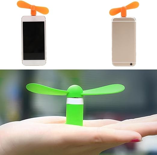 New Cell Phone Mini USB Electric Fan Cooling Smartphone