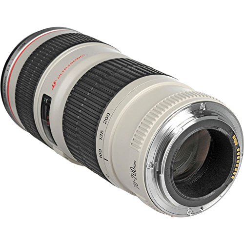 Canon EF 70-200mm f/4L USM Lens Bundle w/ 64GB Memory Card +