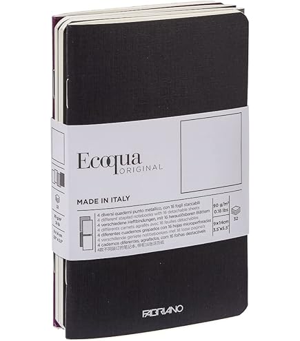 Amazon.com: Fabriano EcoQua Notebook, 8.27