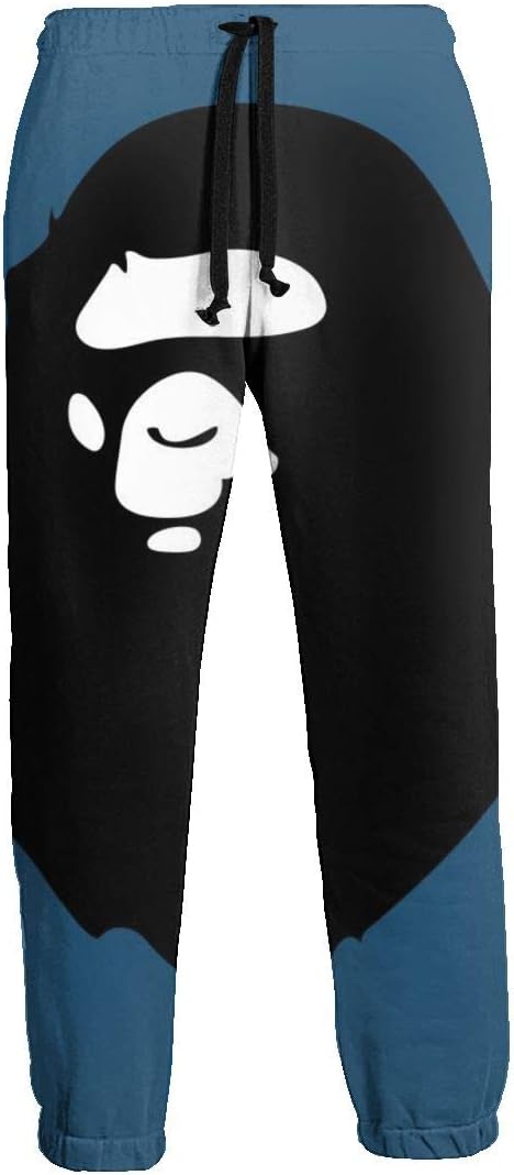 Muindancer Sweatpants for Men, Lightweight Gym Jogger Workout Elastic Sweatpant with Pockets