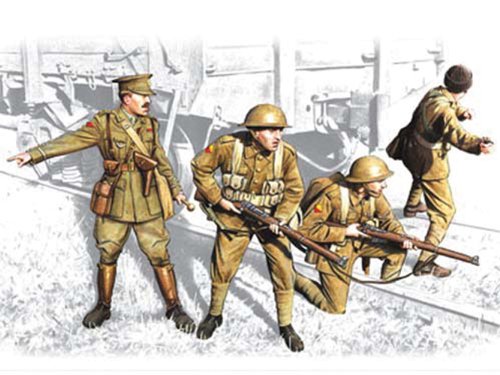ICM Models British Infantry 1917-1918 Building Kit