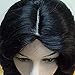 Alan Hair Beautiful Summer Natural Black Color Body wave Wigs, High-Temperature Synthetic Fiber Wavy Wig for Black Women