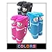 Knuckle Lights Colors – Night Running Lights for Runners and Walkers. Bright Flood Beams Light Your Entire Path. Great Dog Walking Light and Running Flashlight