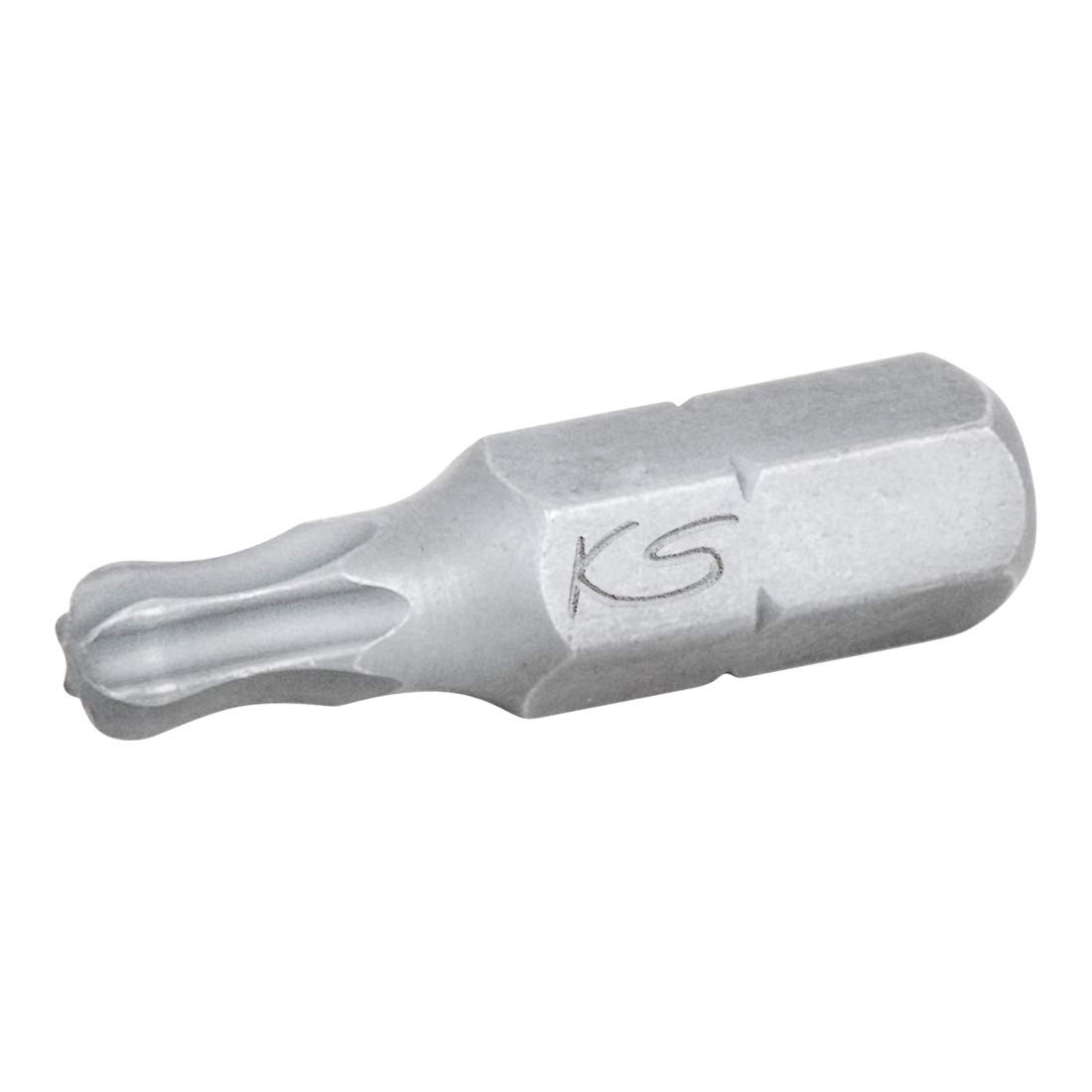 KS TOOLS 911.3391 1/4" Bit TX, 25mm, with ball end, TX15