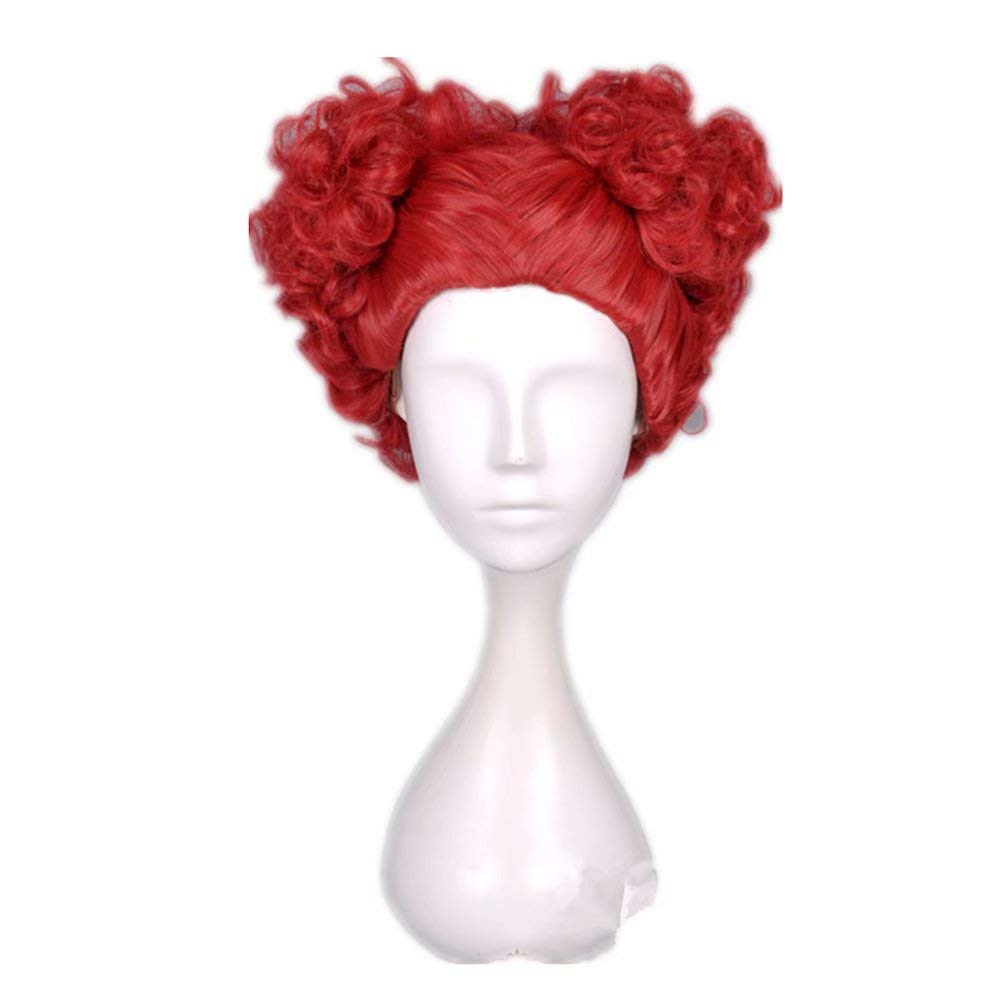 Amazon Com Kadiya Heat Resistant Red Heart Shape Curly Women