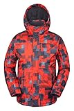 Mountain Warehouse Shadow Mens Printed Ski Jacket - Fleece Lined Winter Snow Jacket
