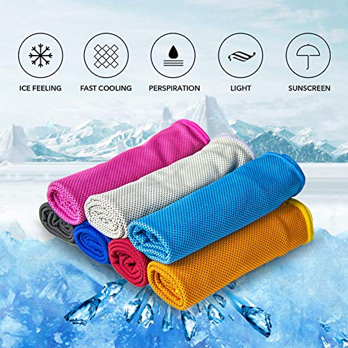 Ozaeo-4-Pack-Instant-Cooling-TowelIce-TowelMicrofiber-TowelSoft-Breathable-Chilly-TowelOutdoor-Sports-Towel-for-YogaSportGolfTravelGymWorkoutCampingFitnessRunningHikingMore-Activities