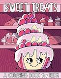 Sweet Treats: A Coloring Book for Kids!