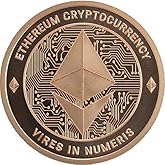 Ethereum Copper Coin - 1 oz 0.999% Pure Copper Round - Cryptocurrency Collectors Item (Limited Edition)