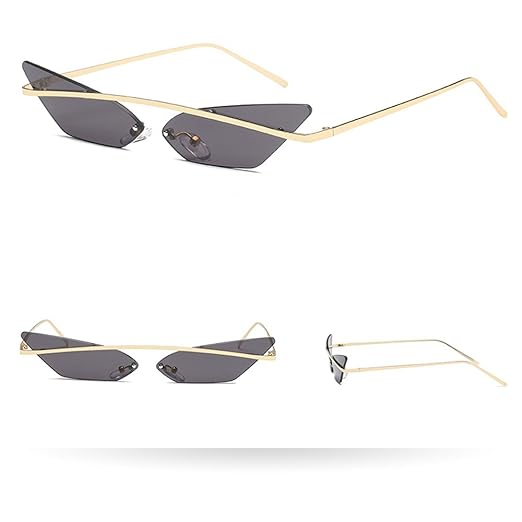 WUDUBE Neue Sonnenbrille, Unisex-karamellfarbene Unisex-Gläser, Windschutzscheiben aus Metall