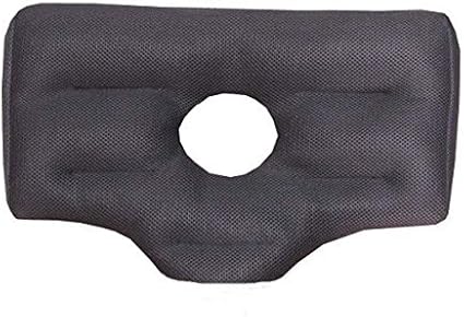 車のシート お尻のサポート 穴あき シートクッション グレー シートクッション 車 バイク Amazon