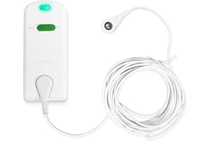 Grounding Continuity Tester for Earthing Products - Easy to Use Grounding Mat Tester with Green Light & Grounding Cord - Cont