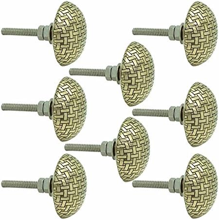 JP Hardware Brass Door Knob (Standard Size) - Pack of 8