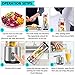 Portable Blender, G-TING Personal Smoothies Blender Cordless, Rechargeable USB Small Mini Blender 6 Blades Single Serve Juice Mixer 450ml Portable Juicer for Shakes, Smoothies, Home, Travel & Gym (FDA BPA Free)