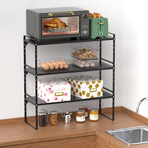 Expandable Kitchen Shelves Organizer Shelf Spice Rack Heavy