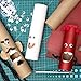 Bright Creations 50-Pack Paper Towel Rolls for Crafts - 1.2 x 6 in & 1.7 x 7.5 in White Durable Cardboard Tubes - Paintable Craft Tubes for DIY & Classroom Projects