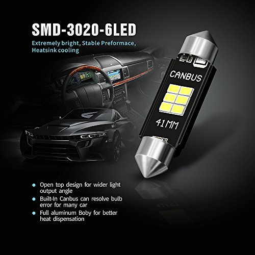 image for SiriusLED Extremely Bright 400 Lumens 3020 Chipset Canbus Error Free L