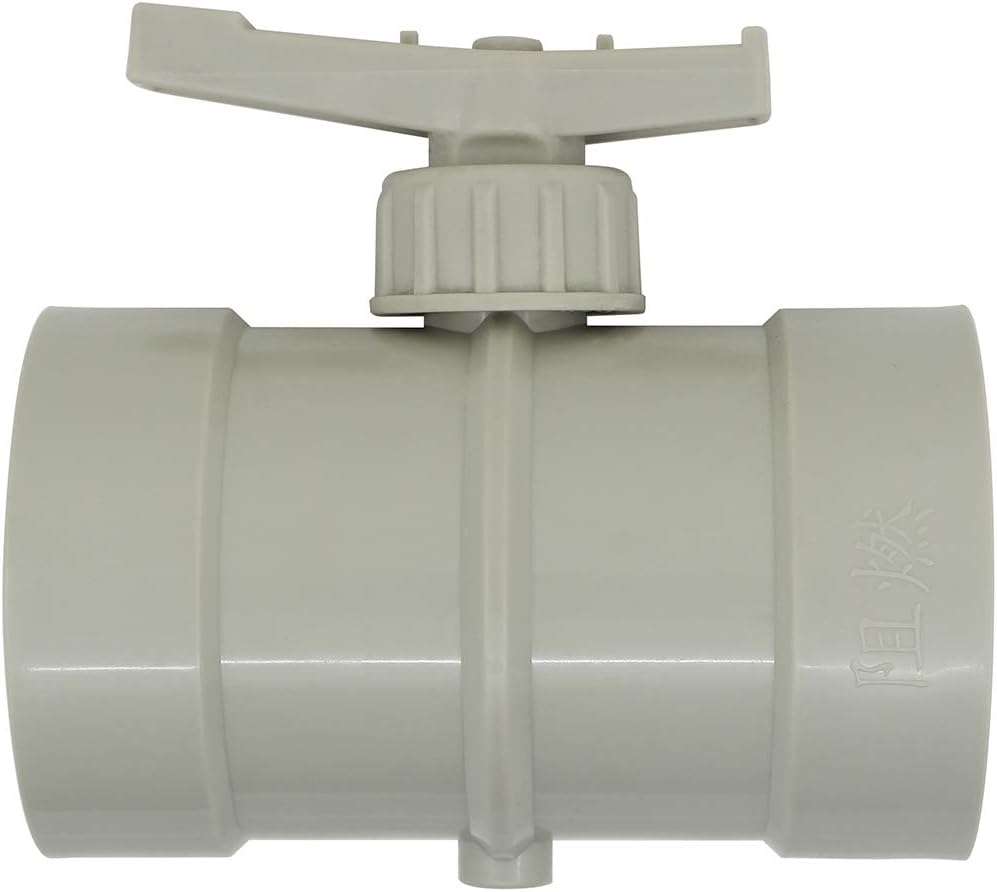 PP air Damper Valve Manual ducting Damper Damper Vent - Diameter 50 63 75 90 110 160 200 250 315 350 400 450 mm (Diameter 63mm)
