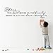 Kitchen Wall Stickers Home Decor, Dining & Cooking Quote Decal Heart Removable Vinyl Art Decoration ״Bless The Food Before Us, The Family Beside Us, and The Love Between Us, Amen״ (Black)