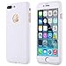 iPhone 7 Plus Case,AICase Ultra Thin Full Body Coverage Protection Soft PC [Dual Layer][Slim Fit] Case with Tempered Glass Screen Protector for iPhone 7 Plus (White)
