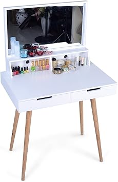 Amazon Com Facilehome Dressing Vanity Table Dressing Table Makeup