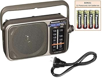 Amazon.com: Panasonic RF-2400D Portable AM/FM Radio Player | Rugged