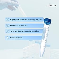 LabXcel Polypropylene Conical Centrifuge Tubes