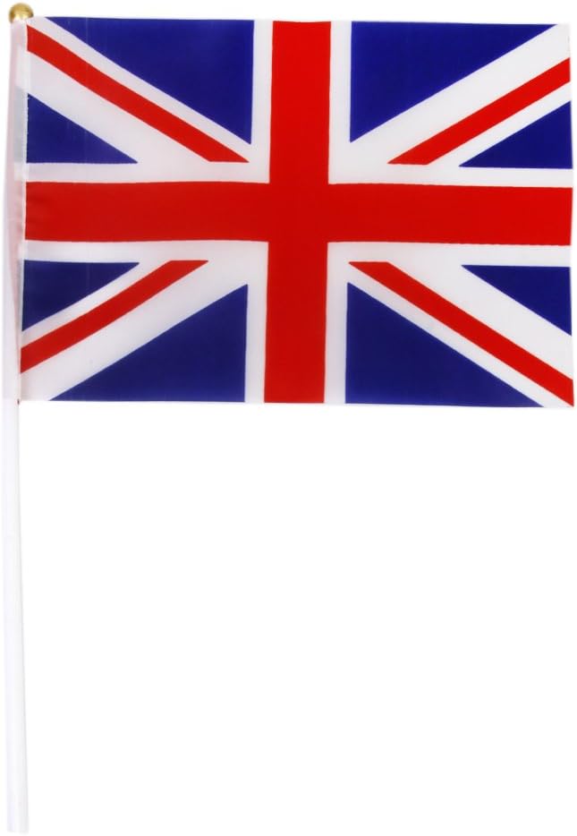 Amazon ノーブランド品 12個 イギリス 手回し旗 棒付き イギリス 国旗旗イングランド グレートブリテン英語イギリス旗 地図 国旗 おもちゃ Amazon ノーブランド品 12個 イギリス 手回し旗 棒付き イギリス 国旗旗イングランド グレートブリテン英語イギリス旗 地図 国旗 おもちゃ