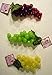 DIY Tool Supply Set of 12 Faux Artificial Grapes! 12 Bunches in 3 Red, Yellow, Green!