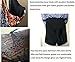 Womens One-Piece Oriental Porcelain Slimming Swimsuit Swimdress, Black, XXL(US 16-18)