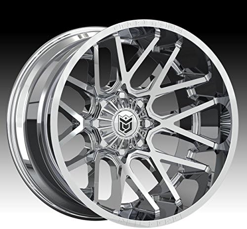 Dropstars 654V Deep Concave 20x10 6x135/6x139.7 -25mm PVD Chrome Wheel Rim