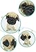 Bobbing Head Pug Dog Bobble Head Auto Car Dashboard Decors Toy Bulldog Ornaments