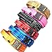 Tactical Dog Collar with Handle 2 Inch Nylon, Metal Quick Release Buckle, Reflective Stitching, Patch Area, Heavy Duty D-Ring, ID Tag Loop, USA Flag, Fits Medium-Large Pet - K9 for Walks or Training