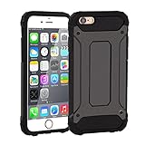 iPhone 6 Case,iPhone 6s Case,SGIN - Heavy Duty,Dual Layer Hybrid,Armor Defender Rugged,Shock Resistant,Hard Protective Case Cover for iPhone 6/iPhone 6s 4.7 Inch Screen(Black)