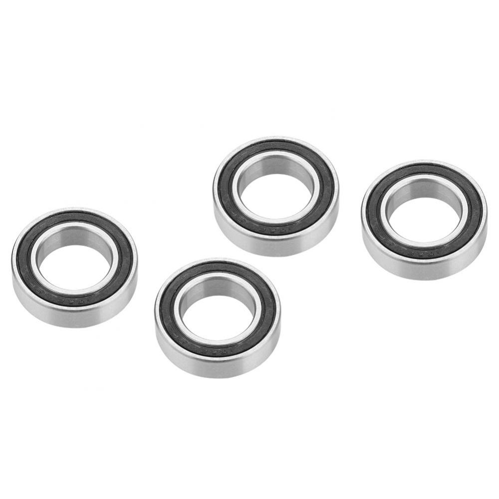 Hilitand 4pcs Ball Bearing, 15267-2RS Rubber Sealed Bearing, Deep Groove Ball Bearing for Machine Tool 15x26x7 mm