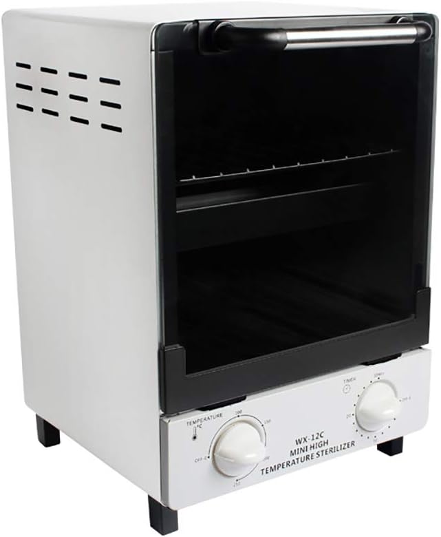LMEIL High Temperature Disinfection Cabinet, Beauty and Nail Tool Sterilizer, Far Infrared Disinfection, for SPA Massage Nails and Beauty Parlor