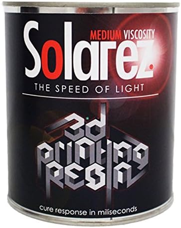 Solarez UV Cure 3-D Printing Resin - Medium Viscosity (Gallon)