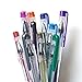 LeDessin Metallic Gel Pens Assorted colors 10-pc Set For Coloring Books, Card Making, Scrapbooking, Drawing, Doodles