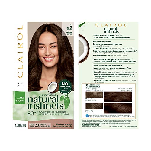 Clairol Natural Instincts Medium Brown Hair Color - Image 3