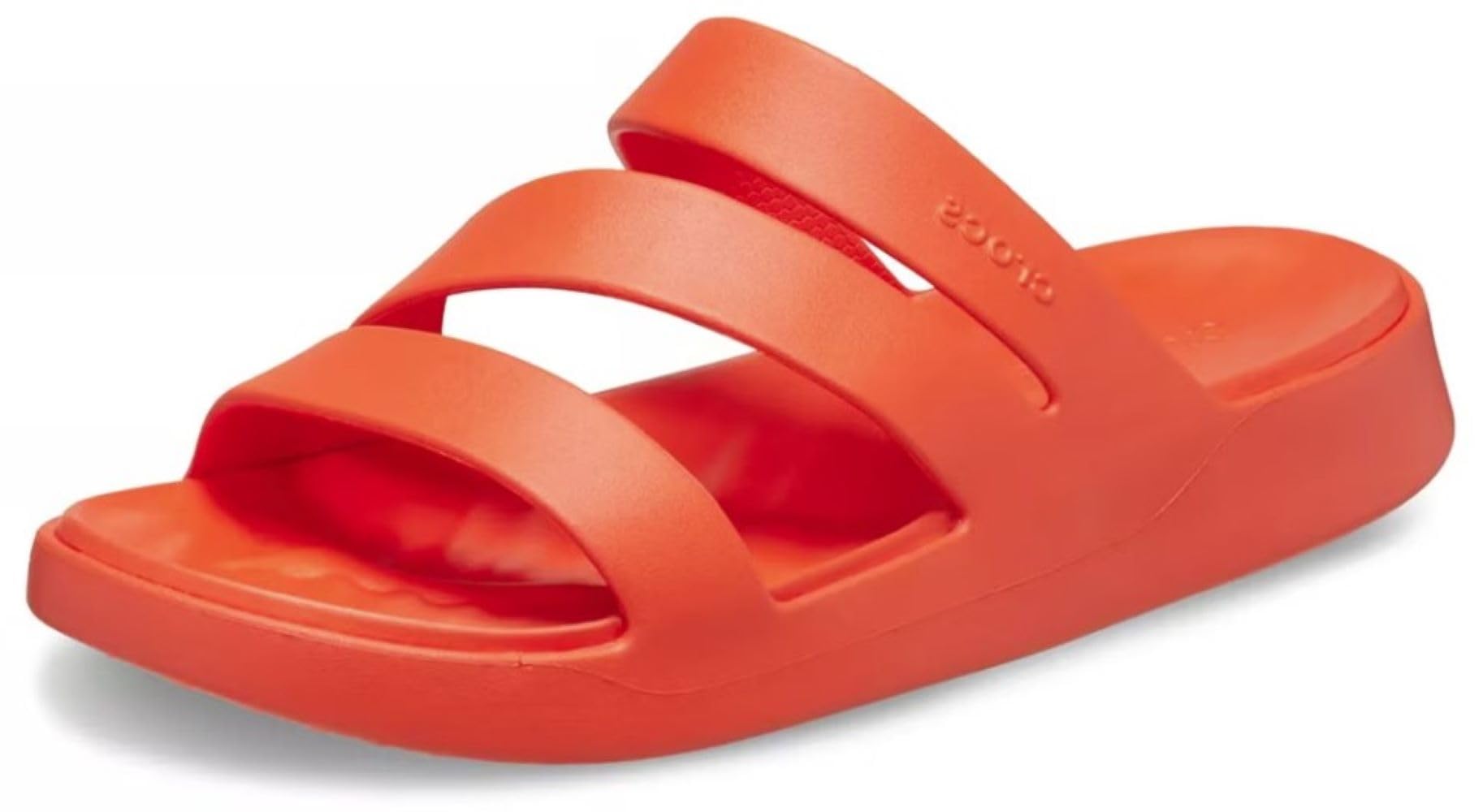 Crocs Women Getaway Strappy Sandals, Lava, 11 Image