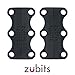 Zubits - magnetic shoe closures - Size #1 Kids / Size #2 Adults / Size #3 Lg. Adults/Sports - Never Tie Laces Again!