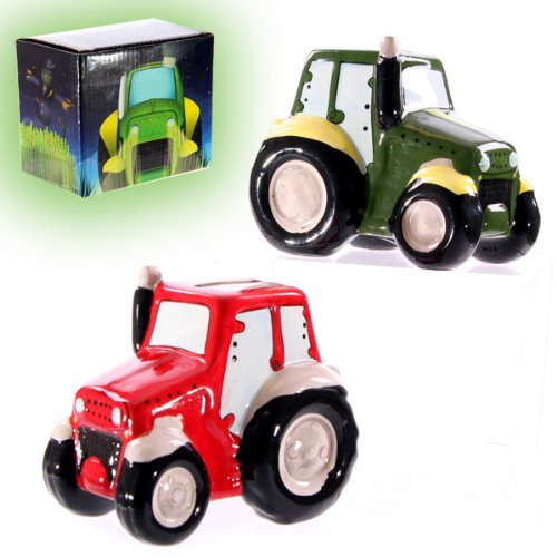 Modern Tractor Money Box Amazon.co.uk Kitchen & Home
