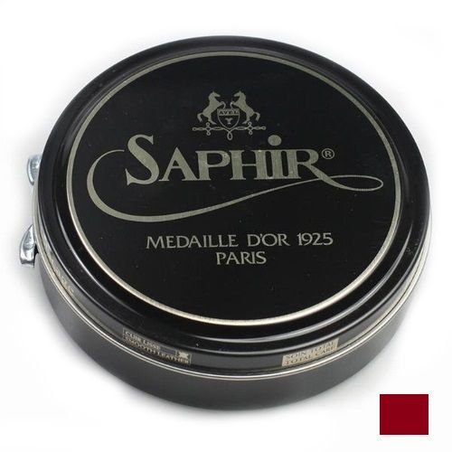 Burgundy Saphir Medaille d'Or Polish Wax 100ml Tin