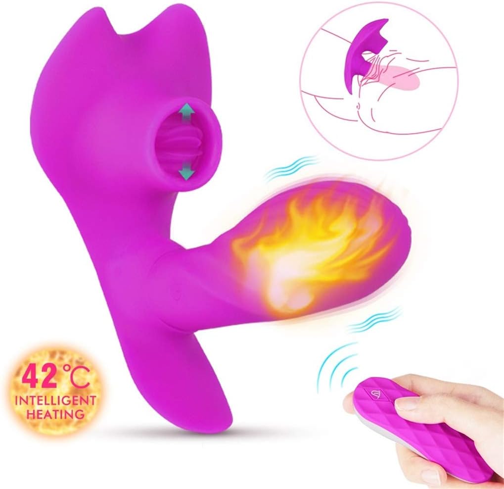 Wangjzhha Wonderful 10 Frequency Wireless Remote USB Charging Massage Automatic Wearable Silent Massaging Egg for Couple Tshirt,Powerful Wangjzhha (Color : Purple)
