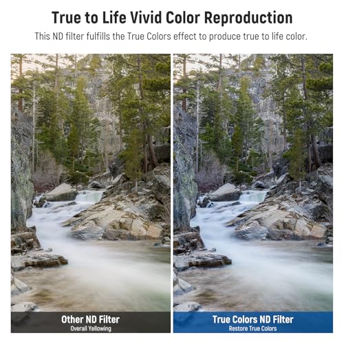 NEEWER 67mm True Colors Variable ND Filter ND2-ND32 & CPL, 2 in 1 Adjustable Neutral Density and Circular Polarizing Filter, Multi Coated HD Optical Glass/Aluminum Frame