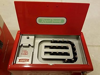 coca cola die cast metal bank