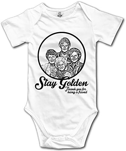 Novelty The Golden Girls Baby Onesie Short Sleeve Bodysuit
